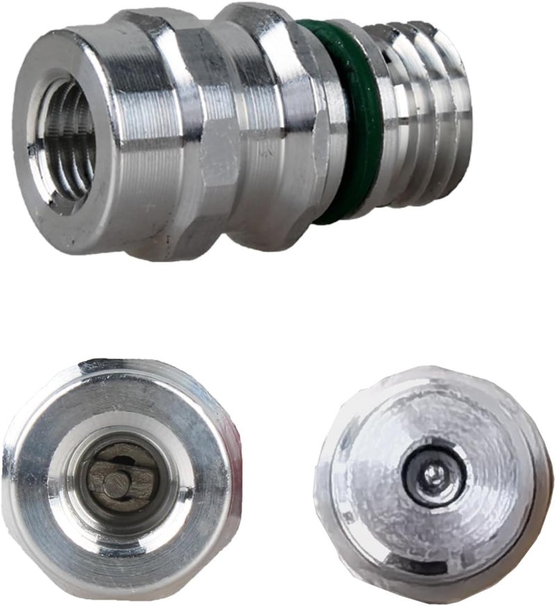 ANTDM 800-955 GM Air Conditioning Service Valve M12x1.5 Male High Side A/C Charge Port Valve Replacement For 5116,59946, MT0105,52458184,357820795J,800-955,Delco15-5438，Includes Caps(Pack of 5) - Image 3